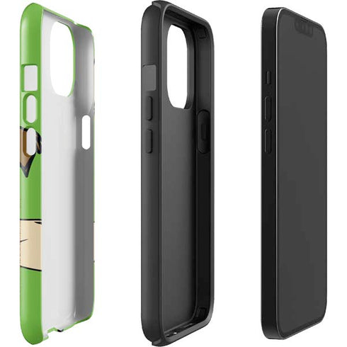 Looney Tunes Wile E Coyote Zoomed In iPhone 15 Impact Case