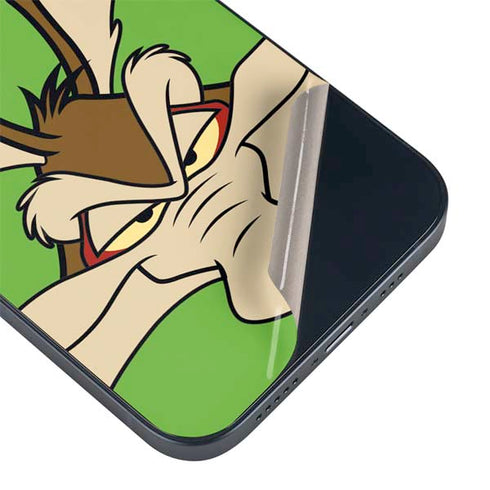 Looney Tunes Wile E Coyote Zoomed In iPhone 14 Plus Skin