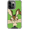 Looney Tunes Wile E Coyote Zoomed In iPhone 14 Pro Clear Case