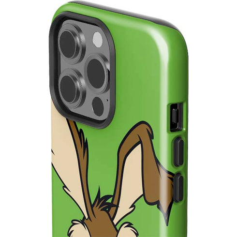 Looney Tunes Wile E Coyote Zoomed In iPhone 15 Pro Impact Case