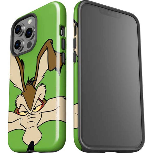 Looney Tunes Wile E Coyote Zoomed In iPhone 15 Pro Impact Case