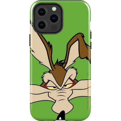 Looney Tunes Wile E Coyote Zoomed In iPhone 15 Pro Max Impact Case