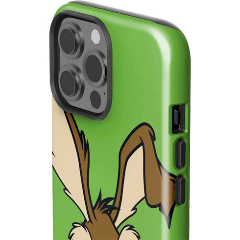 Looney Tunes Wile E Coyote Zoomed In iPhone 15 Pro Max Impact Case