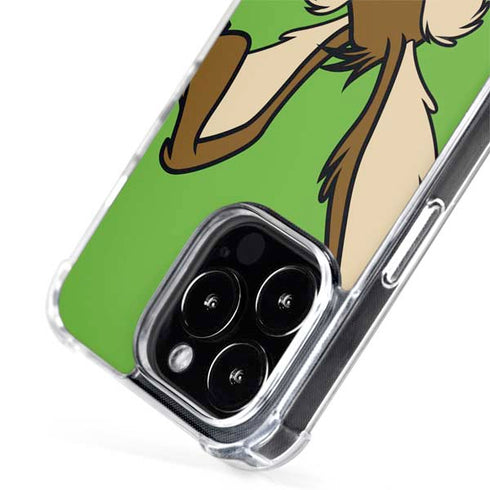 Looney Tunes Wile E Coyote Zoomed In iPhone 15 Pro Max MagSafe Case