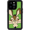 Looney Tunes Wile E Coyote Zoomed In iPhone 14 Pro Waterproof Case