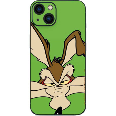 Looney Tunes Wile E Coyote Zoomed In iPhone 14 Skin
