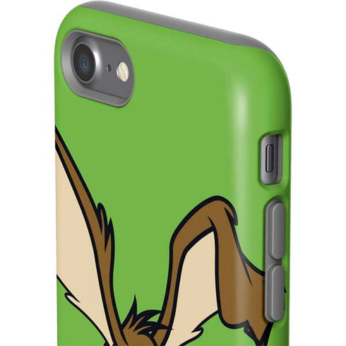 Looney Tunes Wile E Coyote Zoomed In iPhone SE (2nd & 3rd Gen) Pro Case