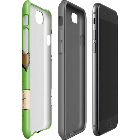 Looney Tunes Wile E Coyote Zoomed In iPhone SE (2nd & 3rd Gen) Pro Case