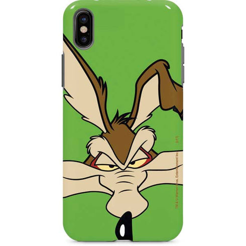 Looney Tunes Wile E Coyote Zoomed In iPhone X Pro Case
