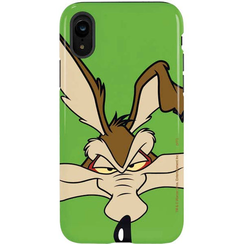 Looney Tunes Wile E Coyote Zoomed In iPhone XR Pro Case
