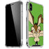 Looney Tunes Wile E Coyote Zoomed In iPhone XS Max Clear Case