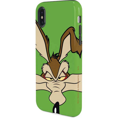 Looney Tunes Wile E Coyote Zoomed In iPhone XS Pro Case