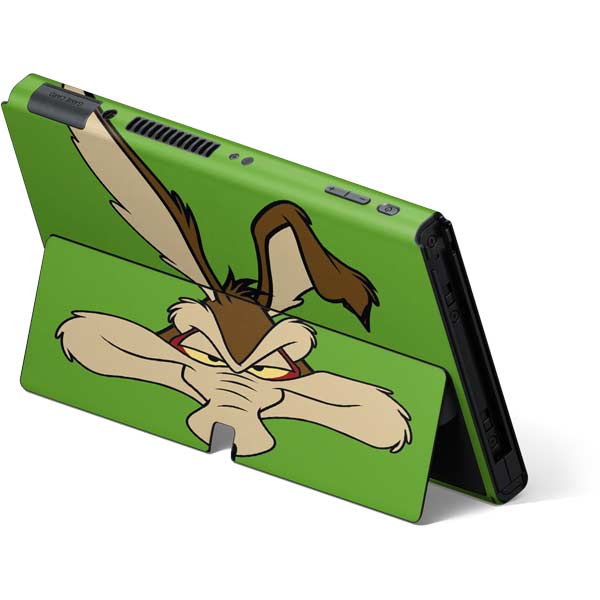Wile E Coyote Zoomed In Nintendo Switch OLED (2021) Bundle Skin Skinit