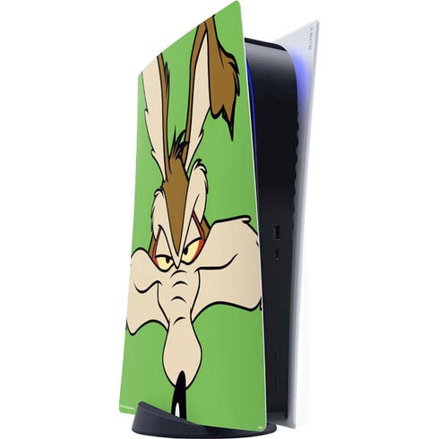 Looney Tunes Wile E Coyote Zoomed In PS5 Digital Edition Console Skin