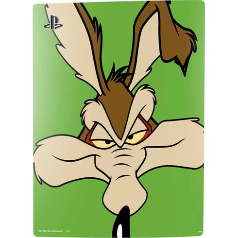 Looney Tunes Wile E Coyote Zoomed In PS5 Digital Edition Console Skin