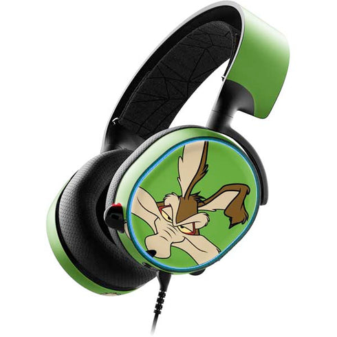 Looney Tunes Wile E Coyote Zoomed In SteelSeries Arctis 3 Skin