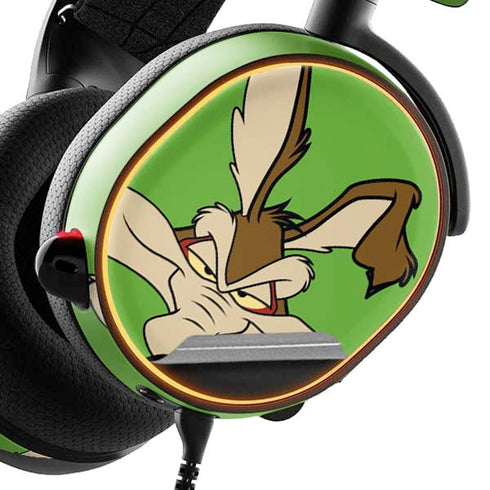 Looney Tunes Wile E Coyote Zoomed In SteelSeries Arctis 3 Skin