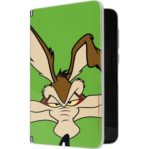 Looney Tunes Wile E Coyote Zoomed In Surface Duo Skin