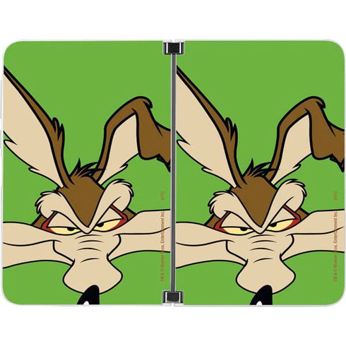 Looney Tunes Wile E Coyote Zoomed In Surface Duo Skin