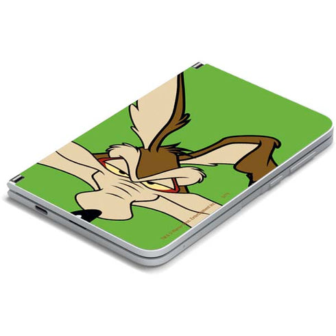 Looney Tunes Wile E Coyote Zoomed In Surface Duo Skin
