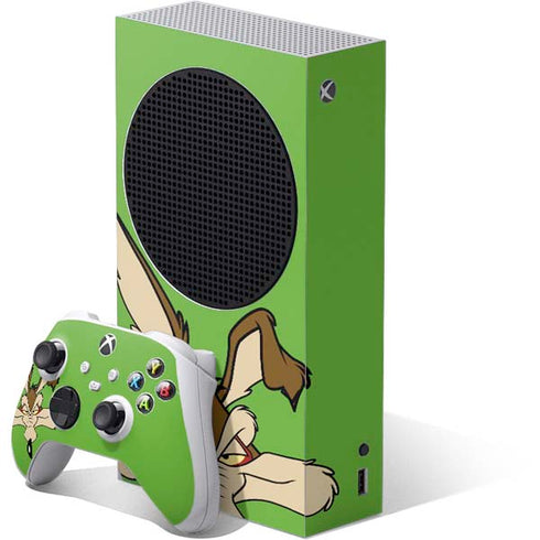 Looney Tunes Wile E Coyote Zoomed In Xbox Series S Bundle Skin