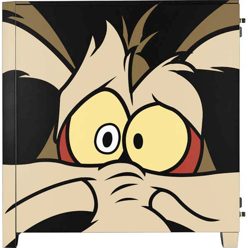 Looney Tunes Wile E. Coyote Corsair 4000D Tempered Glass Mid-Tower ATX Case Skin