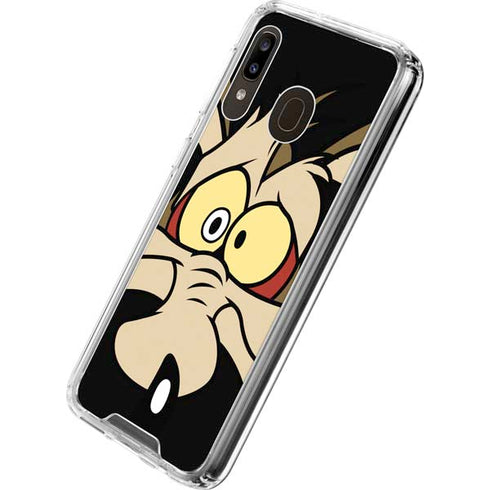 Looney Tunes Wile E. Coyote Galaxy A30 Clear Case
