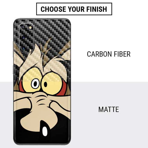 Looney Tunes Wile E. Coyote Galaxy S20 Skin