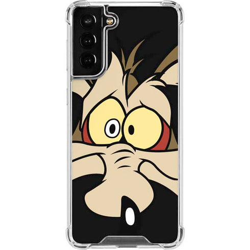Looney Tunes Wile E. Coyote Galaxy S22 Plus Clear Case