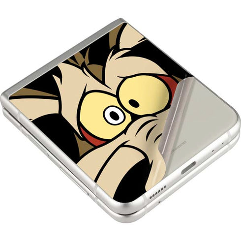 Looney Tunes Wile E. Coyote Galaxy Z Flip3 5G Skin