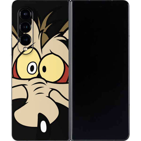 Looney Tunes Wile E. Coyote Galaxy Z Fold4 5G Skin