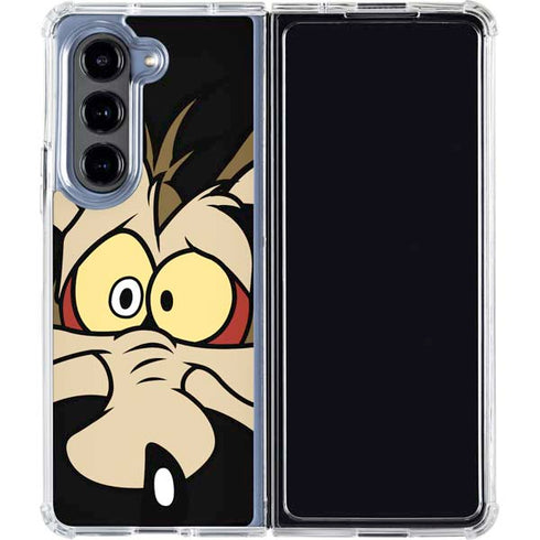 Looney Tunes Wile E. Coyote Galaxy Z Fold5 5G Clear Case