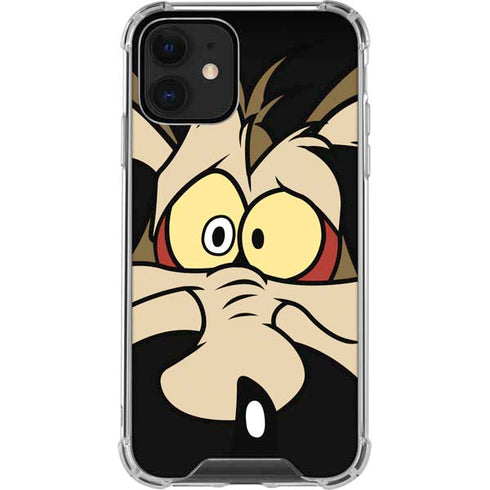 Looney Tunes Wile E. Coyote iPhone 12 Clear Case