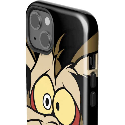Looney Tunes Wile E. Coyote iPhone 15 Plus Impact Case
