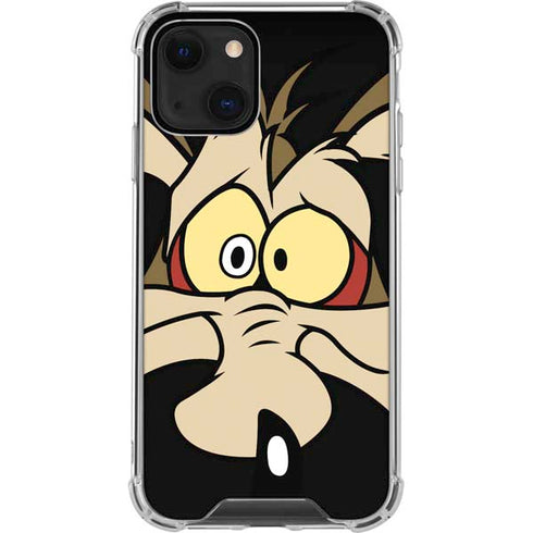 Looney Tunes Wile E. Coyote iPhone 14 Plus Clear Case