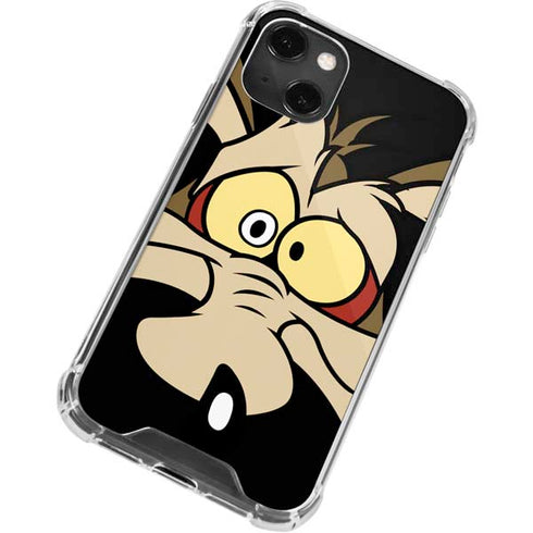 Looney Tunes Wile E. Coyote iPhone 14 Plus Clear Case