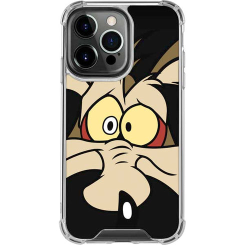 Looney Tunes Wile E. Coyote iPhone 14 Pro Clear Case
