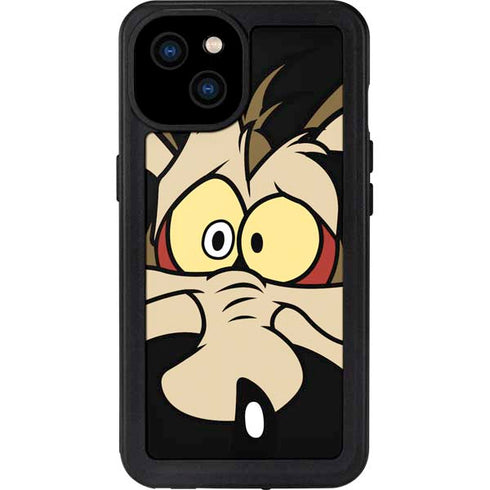 Looney Tunes Wile E. Coyote iPhone 15 Plus Waterproof Case