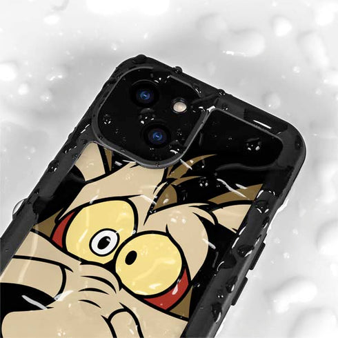 Looney Tunes Wile E. Coyote iPhone 15 Plus Waterproof Case