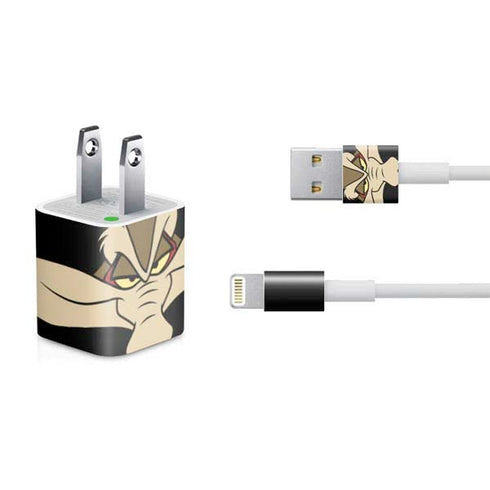 Looney Tunes Wile E. Coyote Smile iPhone Charger (5W USB) Skin
