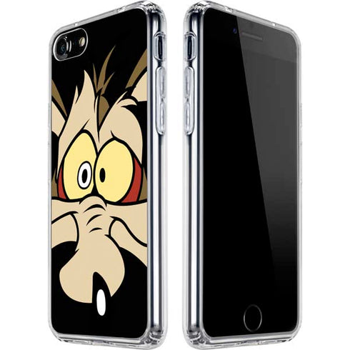 Looney Tunes Wile E. Coyote iPhone SE (2nd & 3rd Gen) Clear Case