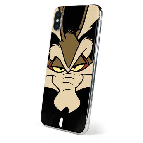Looney Tunes Wile E. Coyote Smile iPhone X Skin