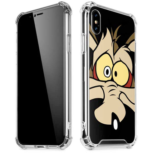 Looney Tunes Wile E. Coyote iPhone XS Max Clear Case