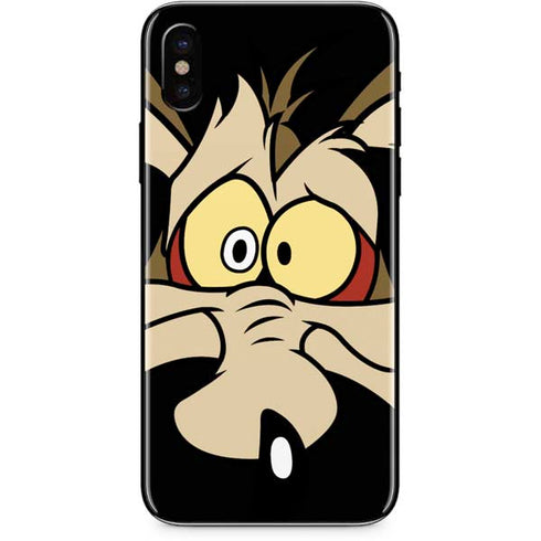 Looney Tunes Wile E. Coyote iPhone XS Skin