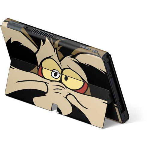 Looney Tunes Wile E. Coyote Nintendo Switch OLED (2021) Skin