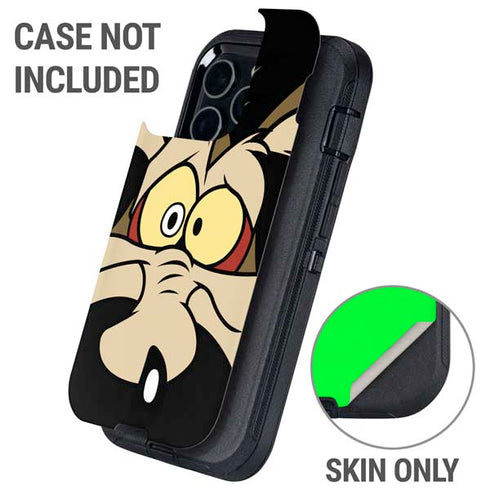 Looney Tunes Wile E. Coyote Otterbox Defender iPhone Skin