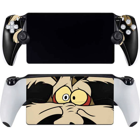 Looney Tunes Wile E. Coyote PlayStation Portal Remote Player Skin