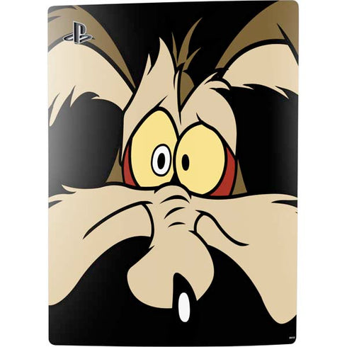 Looney Tunes Wile E. Coyote PS5 Console Skin