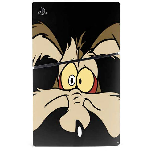 Looney Tunes Wile E. Coyote PS5 Slim Disk Bundle Skin