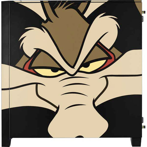 Looney Tunes Wile E. Coyote Smile Corsair 4000D Tempered Glass Mid-Tower ATX Case Skin